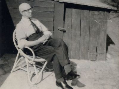 Albert Bouwman op zijn 90e verjaardag